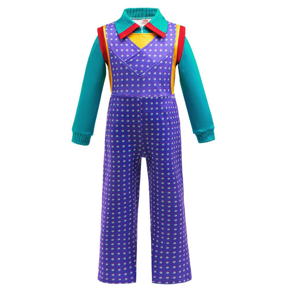 Stranger Season 5 Cosplay Costume Holly Wheeler Halloween Performance Suit Children's Set Clothing