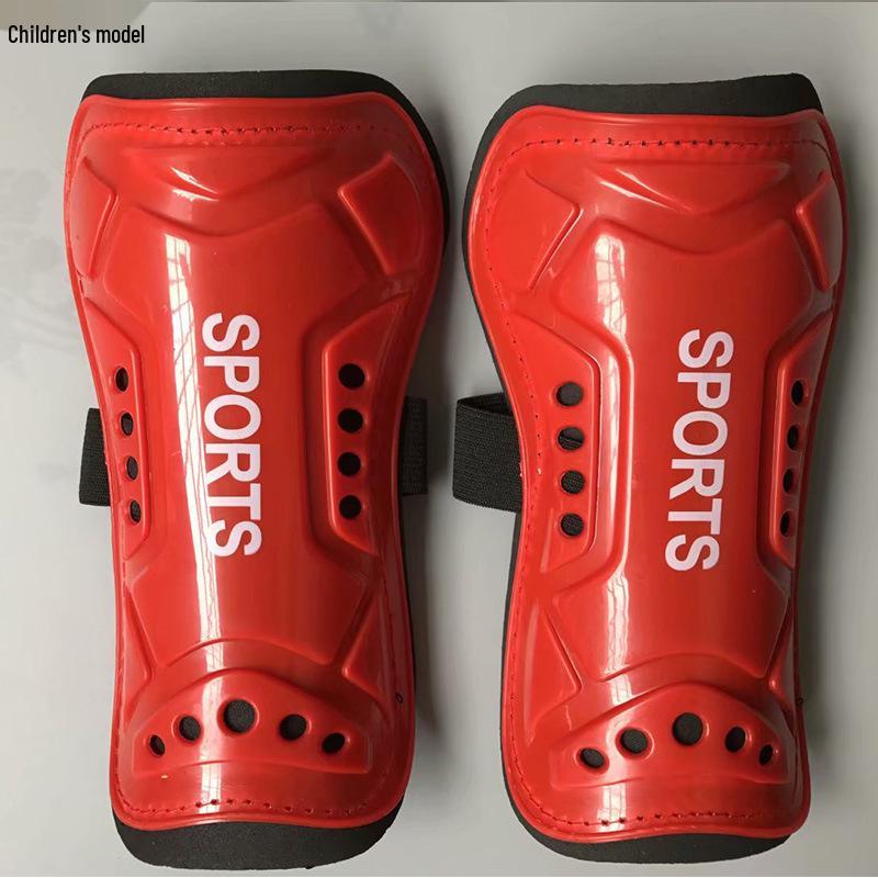 Lightweight Football Strap-On Shin Guards for Kids & Adults