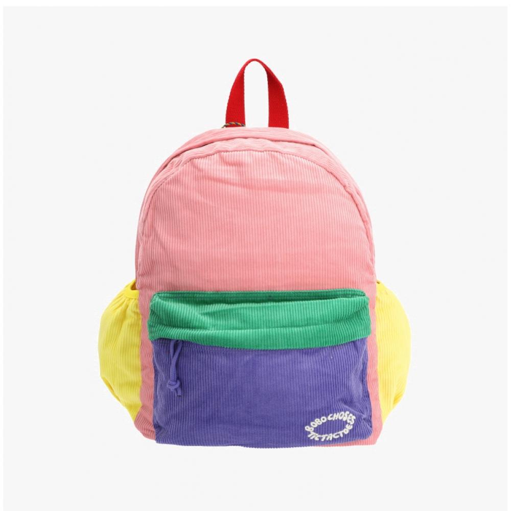 Bobo Choses Corduroy Backpack B225ai055