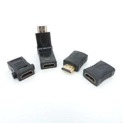 Adjustable Connector 90 270 Degree Hdmi-Compatible Male To Female Straight Adapter Converter Right Angle Elbow For Hdtv Video