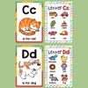 26 Letters Children's Flashcards 156 Words Montessori Learning Cards  Home Learning