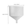 LALAFINA Car Splashproof Radiator Fill Kit Durable Plastic Funnel Pressure with Stopper Auto Funnel Extension Elbow