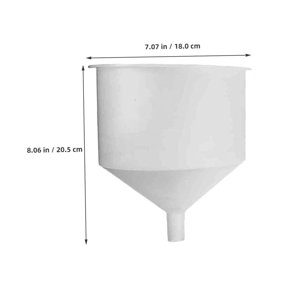LALAFINA Car Splashproof Radiator Fill Kit Durable Plastic Funnel Pressure with Stopper Auto Funnel Extension Elbow