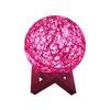 3D LED Rattan Moon Night Light  USB Charging Table Desk Moon Lamp