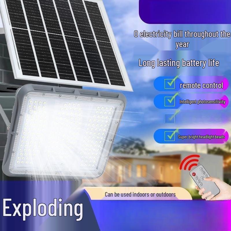 Nufeng Solar Flood Light with 15m Cable