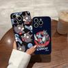 ITCHY SCRATCHY Phone Case For 15 Pro Max Iphone 14 Pro Max 12 16 13 Pro 11 Xr X Xs 8 7 Plus Silicone Back Cover