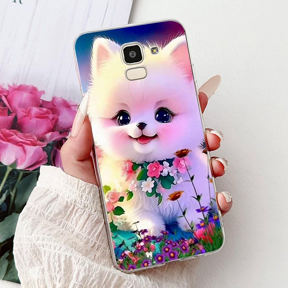 For Samsung Galaxy J6 2018 J600 SM-J600F Case Luxury Marble Dragon Soft Clear Silicone Phone Cover For Samsung J6 Plus J610 Capa