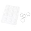 Silicone Ring Cover Scratch Proof Ring Protector Smart Ring 4 Sizing Kit for All Fingers