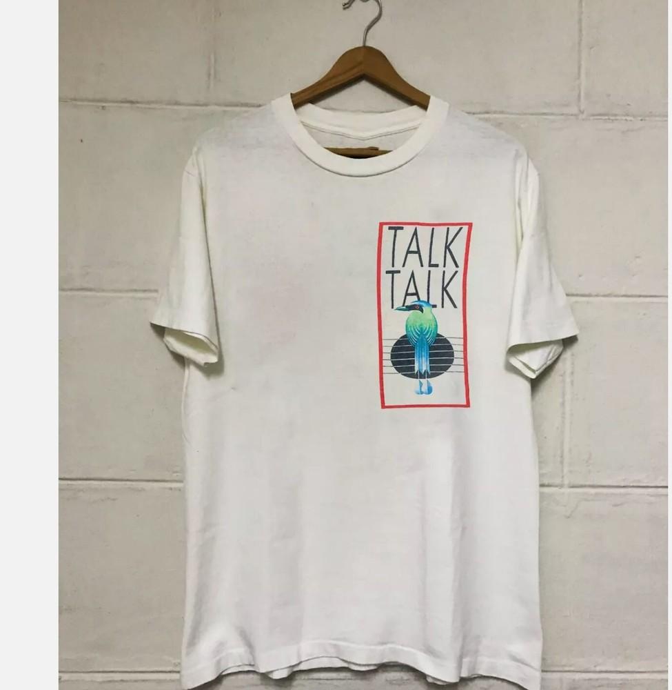 

Rare Talk Talk 1986 Gift For Fan White Men T-Shirt M