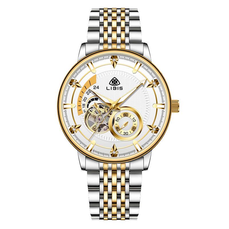 Super Men's Waterproof Automatic Mechanical Multifunctional Watch - Hot Seller