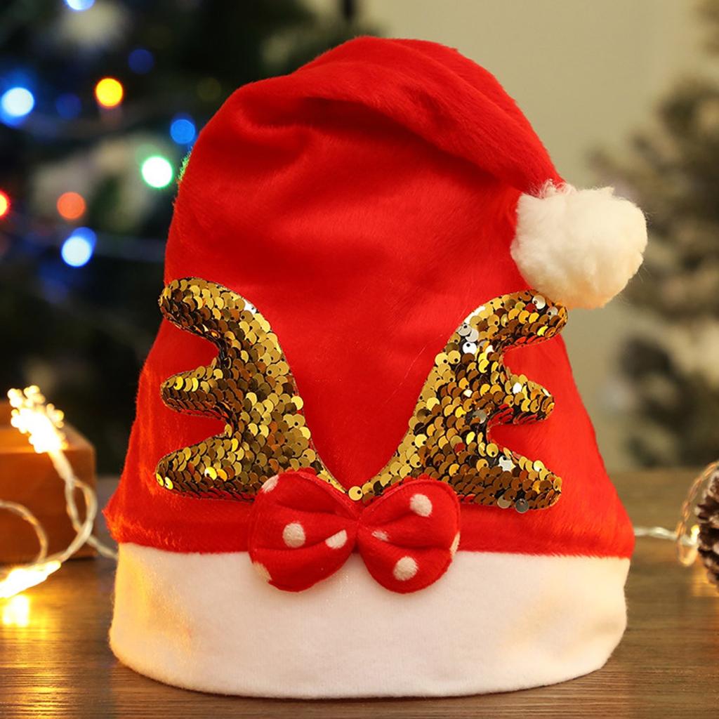 Christmas Cartoon Antlers Snowman Hat Merry Christmas Decor For Home Xmas Ornaments