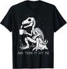 Funny Dinosaur Skeleton Costume Goth Halloween TShirt Unisex T-Shirt