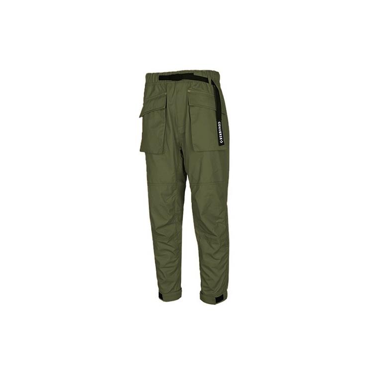 Converse Multi-pockets Knitted Long Pants Men Dark Green Men s 10020006-A02 XL