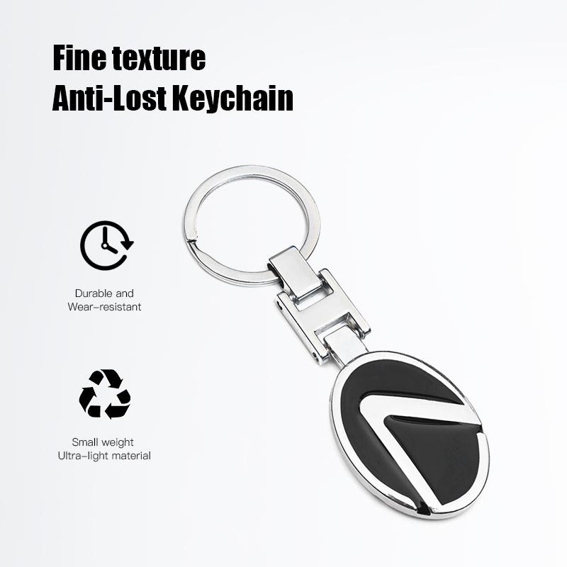 Metalowy brelok do kluczy samochodowych 3D Ozdoby Akcesoria Dla Lexus RX330 IS250 Ct200h ES300h RX350 IS300h NX300h RX400h RX450h UX250h