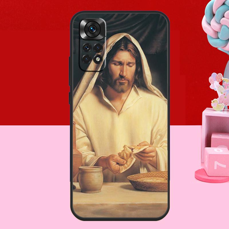 

God Jesus Case For Xiaomi Redmi Note 13 12 11 10 14 15 Pro Plus Redmi 15 C 14C 10C 12C 13C Soft Cover Redmi Note 12 4G