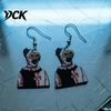 Edgy Gothic Aesthetic Jewelry 1 Pair Halloween Theme Dangle Drop Earrings for Women, Scary Blood Cool Gifts Best Friends Clown Acrylic Earrings,