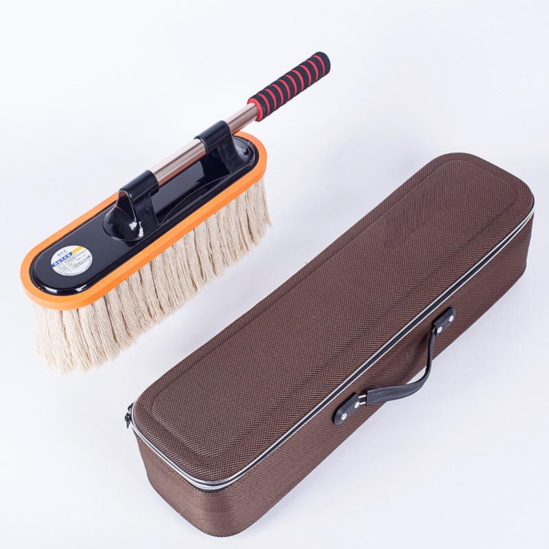 

Pure Cotton Telescopic Car Wash Mop: Wax & Dust Brush Set