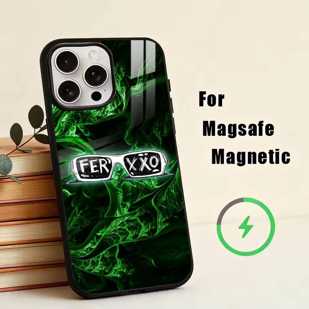 Singer F-Ferxxo SIXDO Phone Case For iPhone17,16,15,14,13,12,11 Plus,Pro Magnetic For Magsafe Wireless Charging