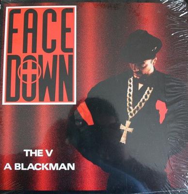 12inch Record FACE DOWN - The V BB0022 Big Beat 1990 US Rap & Hip-Hop/R&B Used