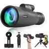 Telescopio Monocular Alta Magnificación Lente Teleobjetivo Prisma BAK4 Lente FMC Ligero Impermeable A Prueba de Golpes Telescopio Monocular para Fuegos Artificiales Deportes