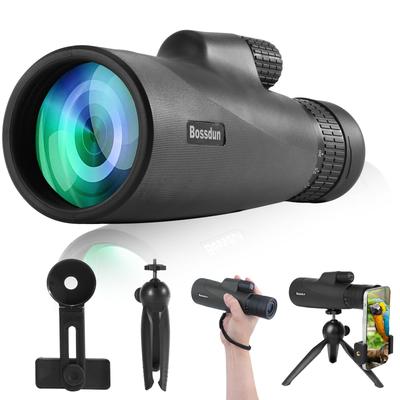 Telescopio Monocular Alta Magnificación Lente Teleobjetivo Prisma BAK4 Lente FMC Ligero Impermeable A Prueba de Golpes Telescopio Monocular para Fuegos Artificiales Deportes
