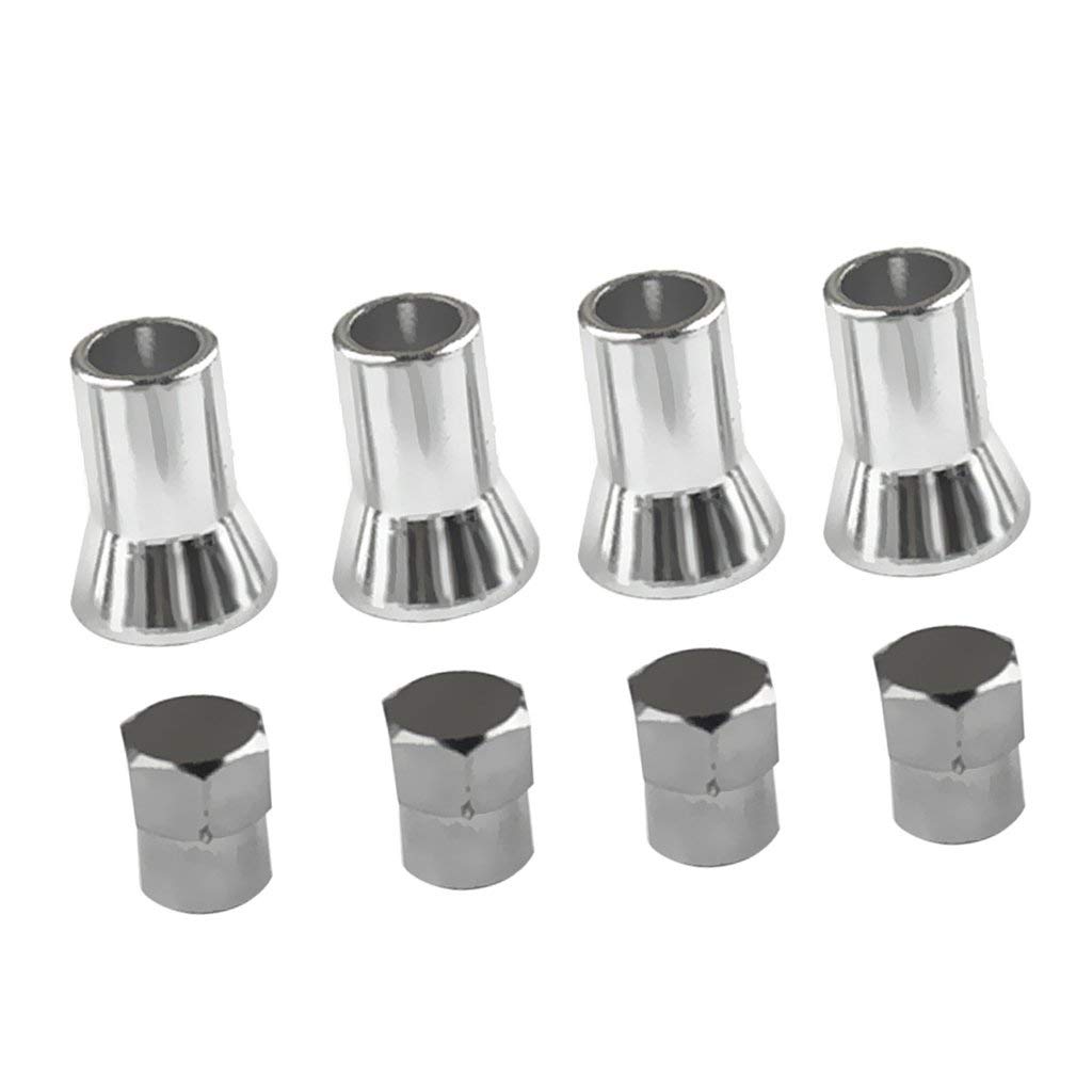 ButyYI 8pcs TPMS Tire Valve Stem Cap Sleeve Cover Top Cap