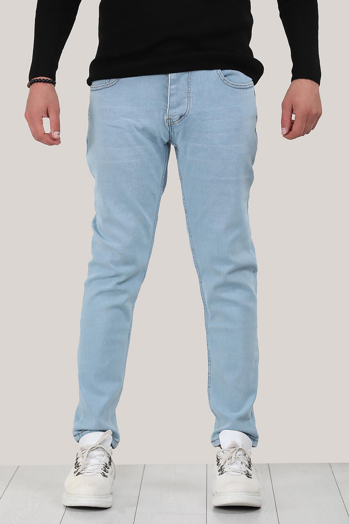 

Мужские джинсы-трубочки 36 синий