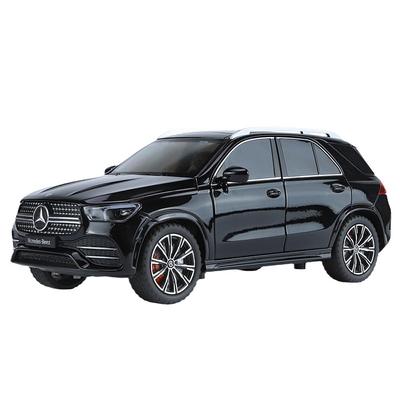1/24 Escala Benz GLE350 SUV Liga Diecast Toy Car Modelo Alta Simulação Veículo com Som e Luz Coleção Brinquedos para Crianças