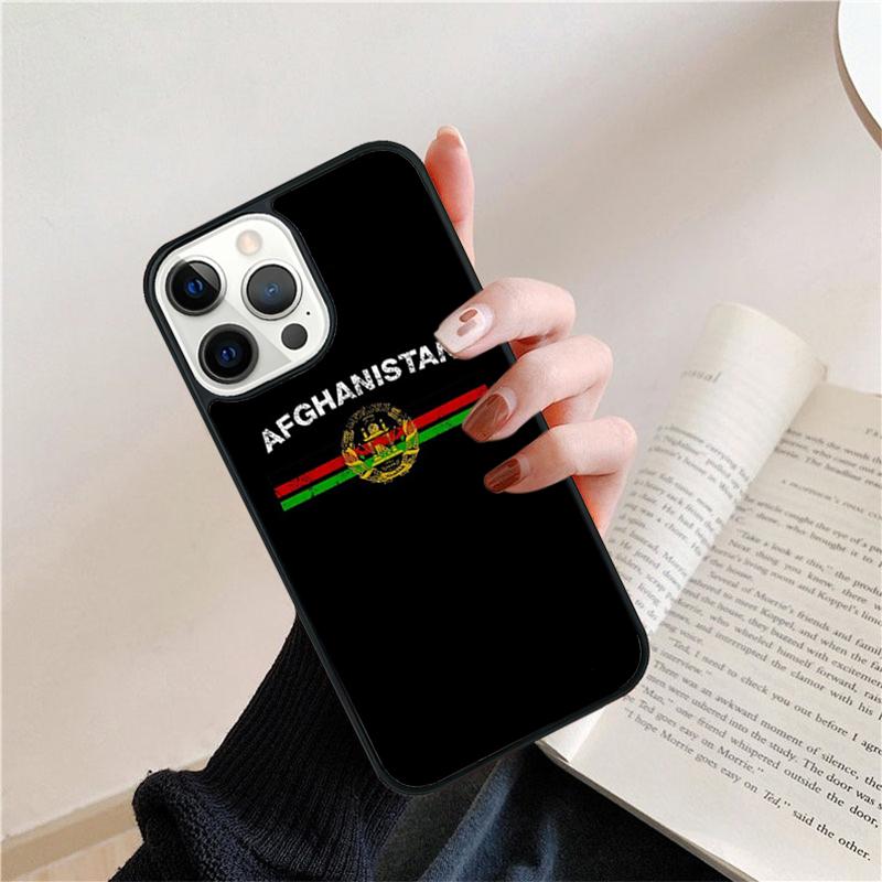 Afghanistan Flag Mobile Phone Cases Cover For iPhone 17 Air 16 16e 15 14 12 13 11 Pro MAX apple Plus Coque