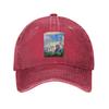 Unicorn Academy Denim Fabric Cap Casual Baseball Caps Adjustable Hat Summer Unisex Baseball Hats