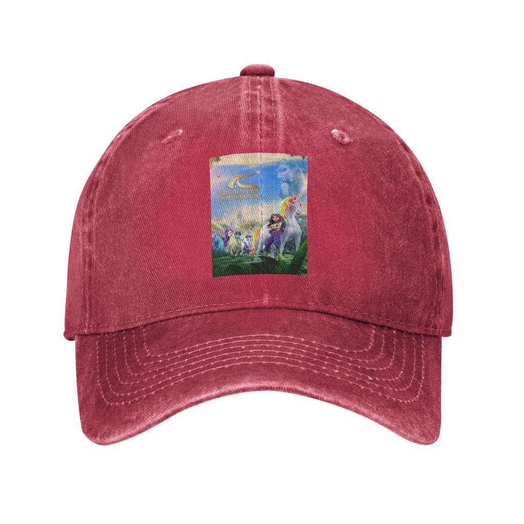 Unicorn Academy Denim Fabric Cap Casual Baseball Caps Adjustable Hat Summer Unisex Baseball Hats