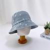 Women's Lovely Blue Fashion Flower Denim Hat