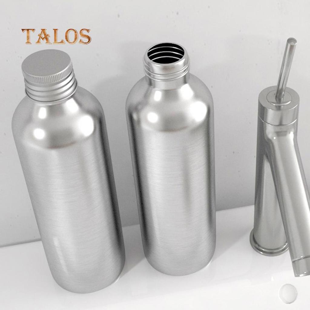 Body-C Přenosná hliníková láhev pro skladování tekutých kosmetických lotionů s víčkem