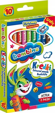 KREDKI BAMBINO 10KOL JUMBO +TEMP. 0331 A'8
