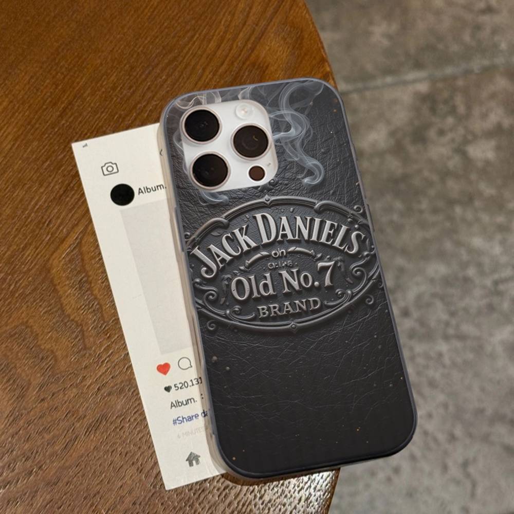 

Бренд J-Jack D-Daniel Розкішний чохол для телефону Для IPhone 17 16 15 14 13 12 11 Pro Max Plus Хвилястий бампер Задня кришка Корпус iPhone 17 Air