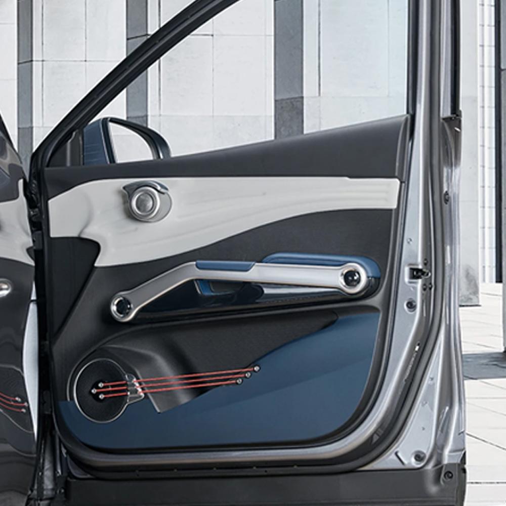 4pcs Car Door Anti Kick Pad Leather Protection Film For BYD Atto 3 EV Yuan Plus 2024 2024 Protector Stickers Interior Accessorie