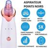 Aspirateur a points noirs nettoyeur de pores