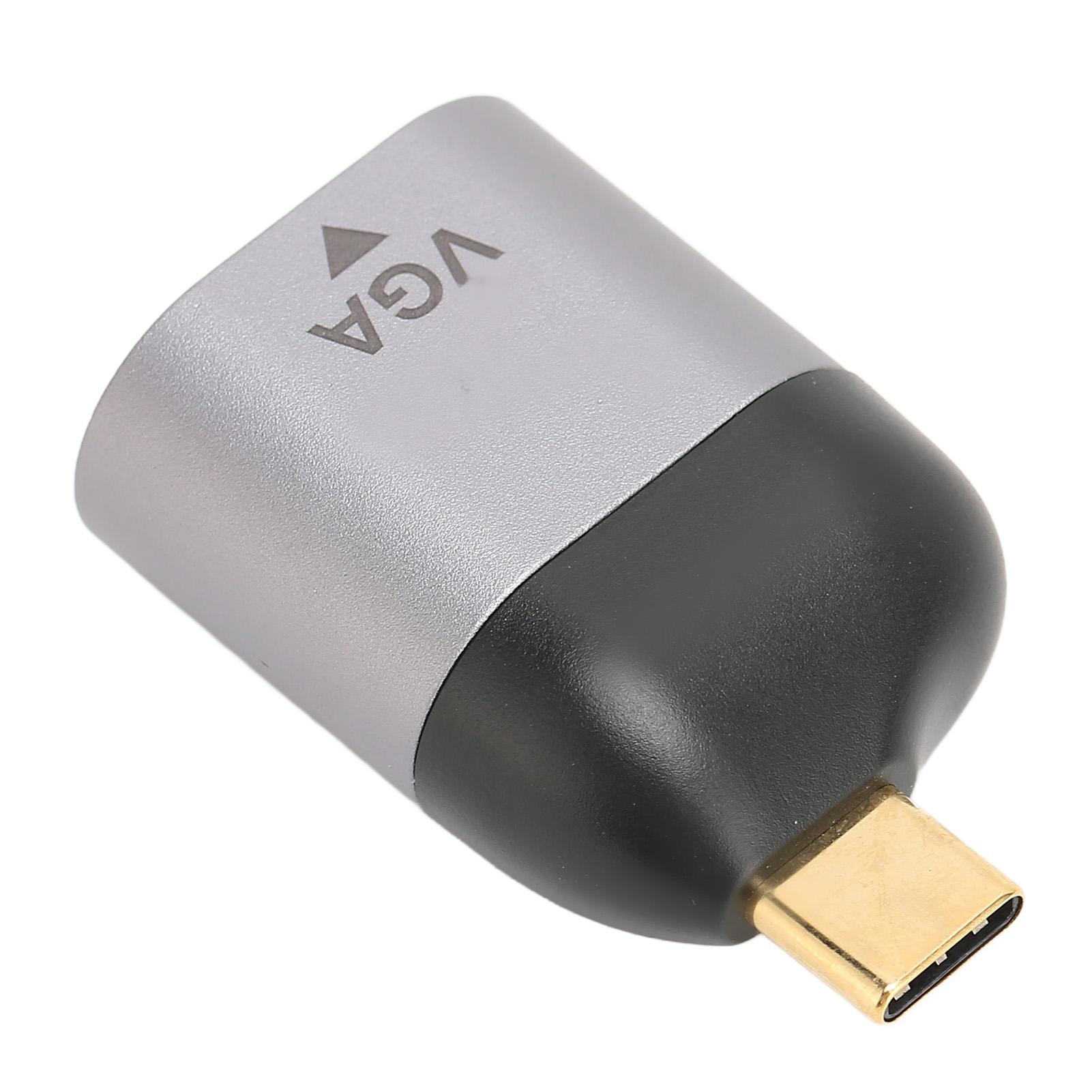 

Адаптер USB C — VGA для адаптера USB Type C — VGA, штекер-розетка, 1080P 60 Гц, Plug and Play, USB Type