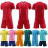 Ensemble de Football pour Homme Vêtements de Sport de Football pour Enfant Vêtements d'Entraînement pour Enfant Maillot de Football à Manches Courtes Uniforme d'Équipe