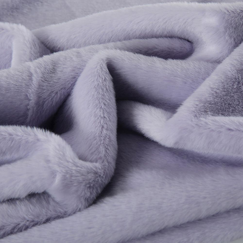 

New 50x50cm Rabbit Fur Fabric Encrypted Polyester Faux Rabbit Fur Thickened Fabric Decorative Padding