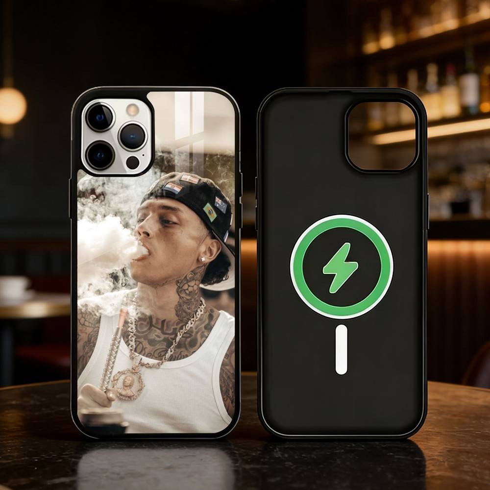 Central Cee Phone Case For iPhone 17 16 15 14 13 12 Pro Max Plus for Mirror Wireless Magnetic Cover