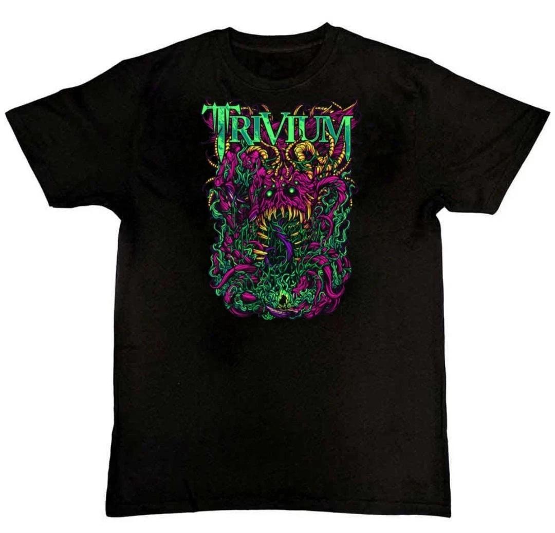 Vintage Trivium Music Band Graphic Print Unisex T-Shirt S M L XL 2 3 4 XL XS