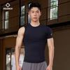 ZUNZHE Men's Short Sleeve Compression Training Top
