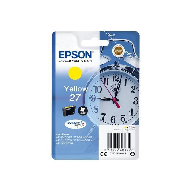 Epson T2704 Yellow Ink Cartridge - Alarm Clock (C13T27044012)