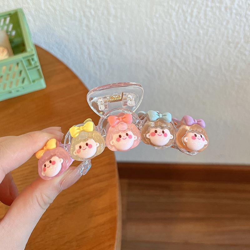 Transparent Cartoon Sanrio Shark Clip Summer Large Kulomie Grab Clip Hairpin Back Head Hair Accessories Headgear Hairpin