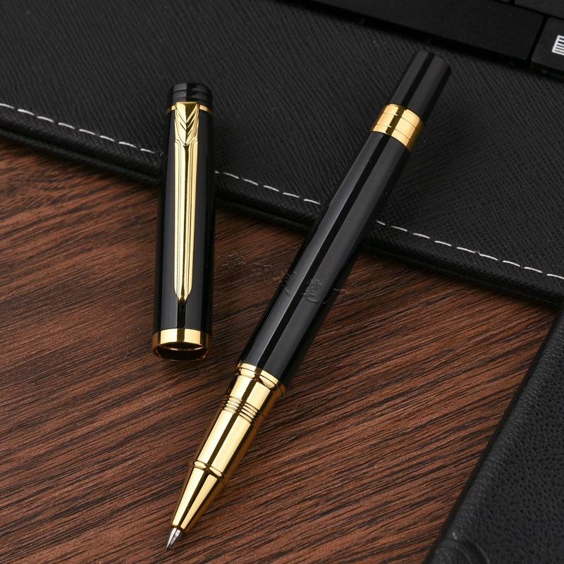 Black Metal Signature Pen, Gender-Neutral Pen, Metal Pen, Advertising Pen, Business Gift Pen, Orb Pen Set. чёрный