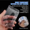Transparent Cards Slots ID Tag Badge Holder with Badge Reel Cards Storage Organizer Employee Pass Work Card Case Sleeve