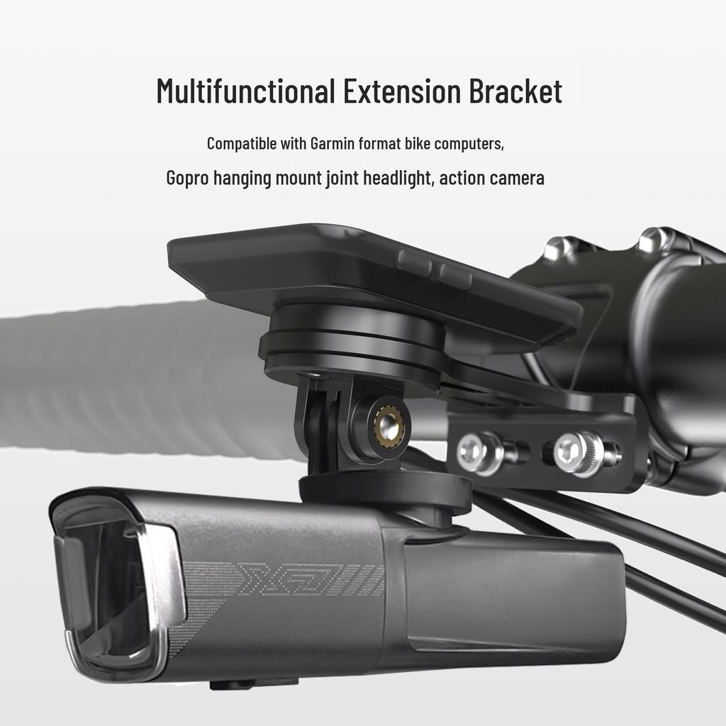 Carbon Fiber Aero Handlebar Extension Mount for Bike Computers & Accessories