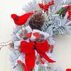 Christmas Wreath Xmas Winter 45cm Seasonal Garland Front Door Party