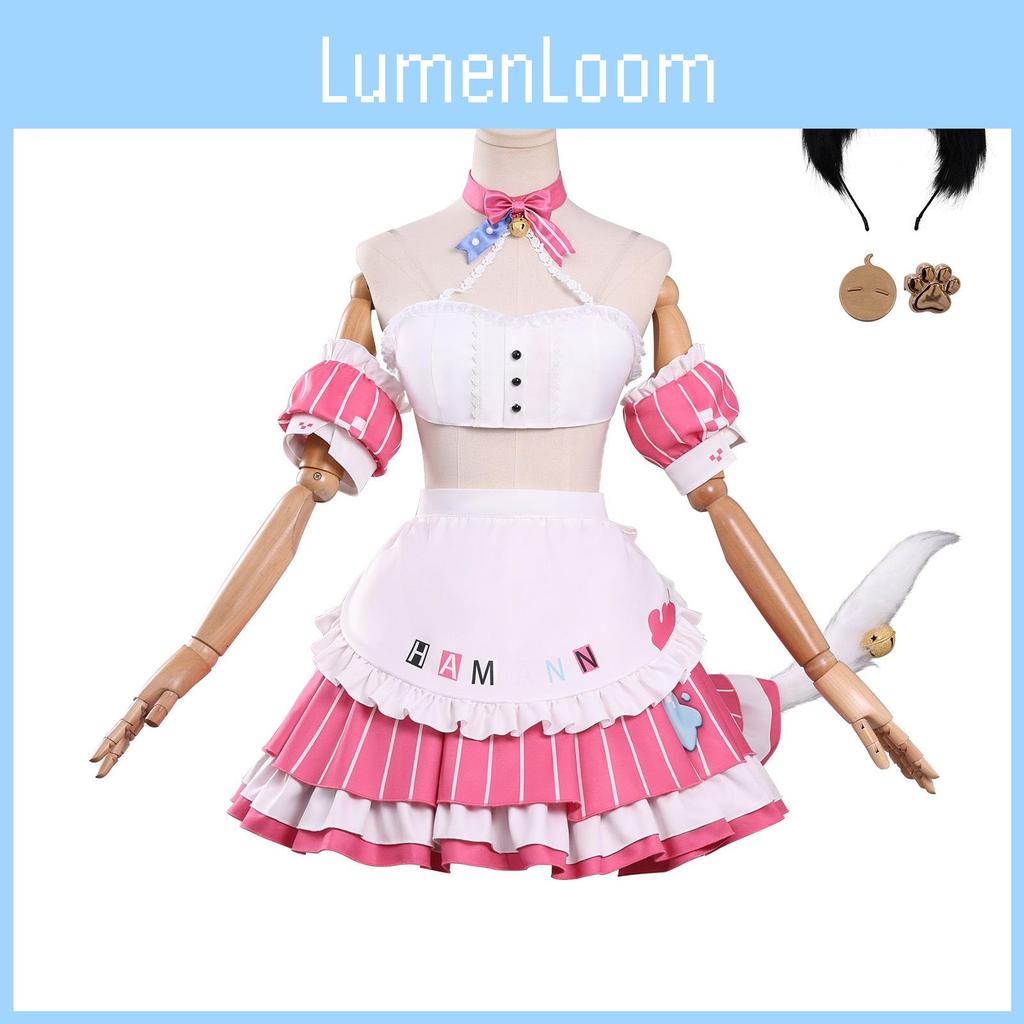 Azur Lane Uss Hammann Cosplay Kostüm Für Halloween Rollenspiel Mit Polyesterstoff Für Spieleveranstaltungen